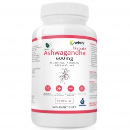 Ashwagandha Extract 600 mg 9% Withanolides, 1% Alcaloizi, 0,25% Withaferin A 90 Capsule, Wish Pentru cine este Ashwagandha: Pent