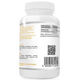 Vitamina D3 - 2000 UI - 50 mcg 120 Capsule moi, Wish Vitamina D este crucială pentru sănătatea oaselor, deoarece ajută la absorb