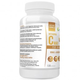 Vitamina C Forte 1000mg 120 Capsule, Wish Vitamina C, sau acidul L-ascorbic, susține sistemul imunitar, are un efect pozitiv asu