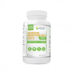 Quercetin Natural Extract 400mg 60 Capsule Vege, Wish Quercetina este un flavonoid natural cu proprietăți antioxidante puternice