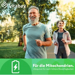 Coenzym Q10 Ubiquinol 200 mg Bioactiv - 60 Capsule moi, Vitabay Experimentați efectele Vitabay Ubiquinol® 200 mg – 60 capsule mo