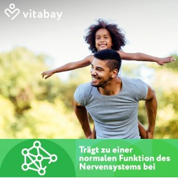 Vitamin B3 Niacin Flush free 500 mg - 90 Capsule vegane, Vitabay Descoperiți capsulele noastre cu vitamina B3 – fără adaos de ni