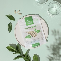 RAW Powders Gotu Kola 475 mg 90 Capsule - Circulatie si Claritate Medicinele tradiționale chinezești, indoneziene și ayurvedice 