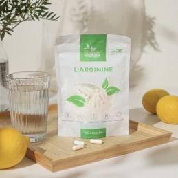 RAW Powders L-Arginine 500 mg 100 Capsule - Energie si Circulatie L-arginina este un aminoacid care, la fel ca alți aminoacizi, 