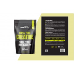 100% Pure Creatine pulbere - 1000 grame - Fara aroma, Hiro.Lab Acest supliment este biletul dumneavoastră către o performanță at