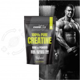 100% Pure Creatine pulbere - 1000 grame - Fara aroma, Hiro.Lab Acest supliment este biletul dumneavoastră către o performanță at