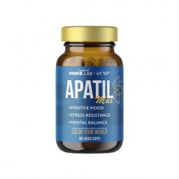 Apatil Max – 60 Capsule, Hiro.Lab Ingrediente active extrem de concentrate care susțin îmbunătățirea stării de spirit și amelior