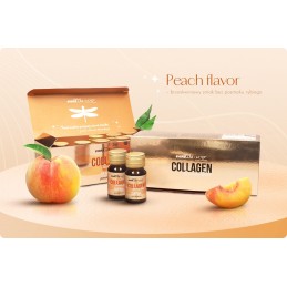 Collagen Beauty Shot + Biotina – 30ml x 10 fiole, Hiro.Lab HIRO.LAB Collagen Beauty Shot este un supliment lichid premium care c