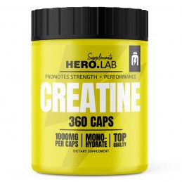 Creatine 1000mg + Taurine – 360 Capsule, Hiro.Lab Creatina de la Hero.Lab este creatină monohidrat, care te va ajuta semnificati