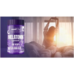 Melatonin Liposovit - 150 Capsule, Hiro.Lab Aveți probleme cu adormirea? Lucrați în ture sau călătoriți frecvent între fusuri or