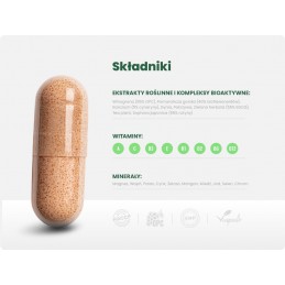 Multi Human - Multivitamine si Minerale - 60 Capsule, Hiro.Lab Conține 32 de ingrediente active, inclusiv vitamine bioactive, mi