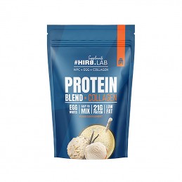 Protein Blend + Collagen pulbere 750 grame - Vanilie, Hiro.Lab Acest amestec unic de proteine ​​a fost creat pentru a oferi un s