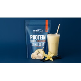 Protein Blend + Collagen pulbere 750 grame - Vanilie, Hiro.Lab Acest amestec unic de proteine ​​a fost creat pentru a oferi un s