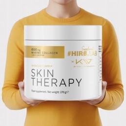 Skin Therapy Marine Collagen - 270 grame - Fructul pasiunii, Hiro.Lab Peptidele de colagen conținute în SKIN THERAPIY hrănesc pi