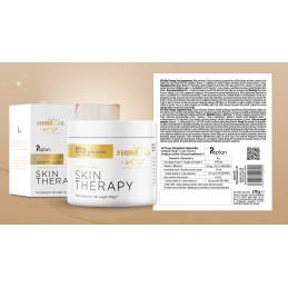 Skin Therapy Marine Collagen - 270 grame - Fructul pasiunii, Hiro.Lab Peptidele de colagen conținute în SKIN THERAPIY hrănesc pi