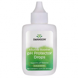 Swanson Alkaline Booster pH Protector 12.25 – 375 ml – Echilibru Acido-Bazic Mențineți nivelul pH-ului sub control cu ​​picături