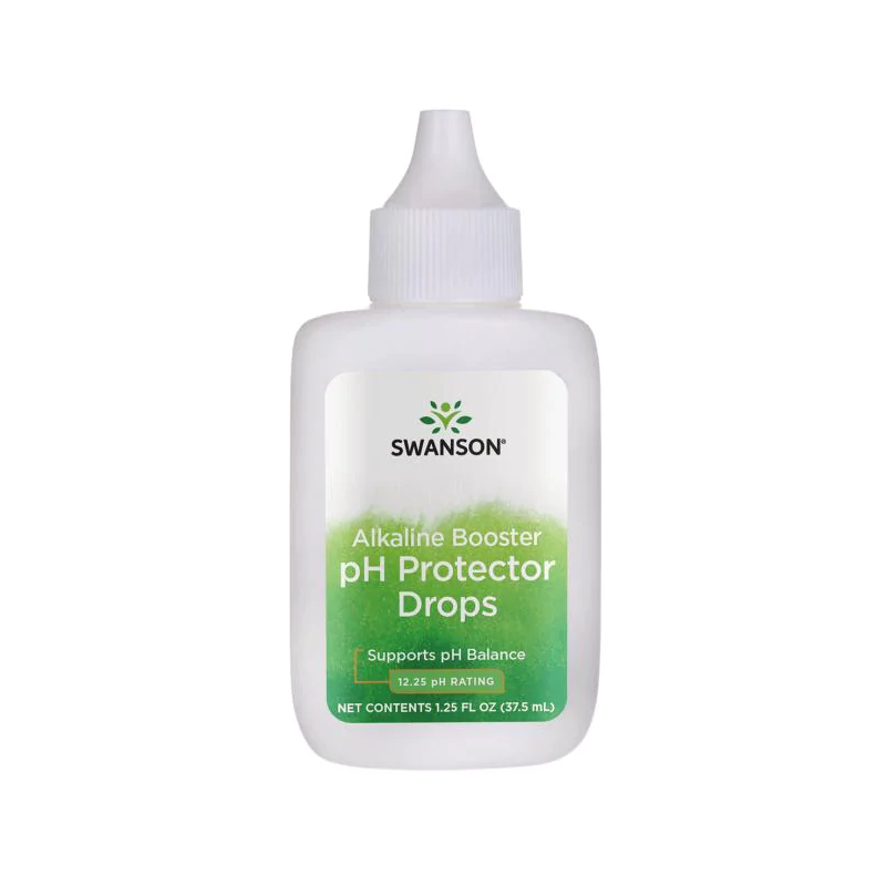 Swanson Alkaline Booster pH Protector 12.25 – 375 ml – Echilibru Acido-Bazic Mențineți nivelul pH-ului sub control cu ​​picături