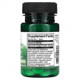 Swanson Apple Cider Vinegar 200 mg, 30 capsule – Metabolism si Control Greutate Beneficii Otet din cidru de mere: arzator de gra