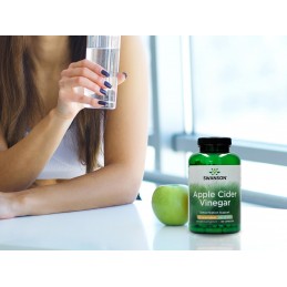 Swanson Apple Cider Vinegar 200 mg, 30 capsule – Metabolism si Control Greutate Beneficii Otet din cidru de mere: arzator de gra