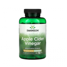 Swanson Apple Cider Vinegar 625mg 180 Capsule – Slabire & Metabolism Oțetul de mere este un remediu clasic de casă făcut din suc