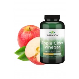 Swanson Apple Cider Vinegar 625mg 180 Capsule – Slabire & Metabolism Oțetul de mere este un remediu clasic de casă făcut din suc