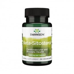 Beta-Sitosterol 320 mg 30 Capsule Vege, Swanson Deși mulți bărbați pot numi o varietate de plante recomandate în mod obișnuit pe