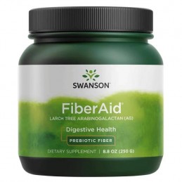 FiberAid Larch Tree Arabinogalactan (Arborele zada), Swanson FiberAid sunt fibre solubile unice care prezintă o varietate de ben