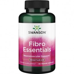 Fibro Essentials 90 Capsule, Swanson Conține vitamine din familia B, magneziu, trimetilglicină și multe altele
Promovează funcți