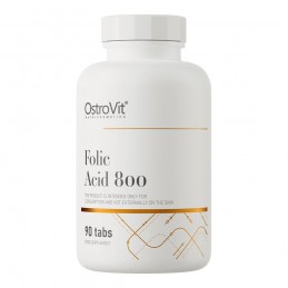 OstroVit Acid folic 400 mcg 90 tablete - Suport imunitate si Energie Beneficii acid folic: este esential pentru sanatatea celule