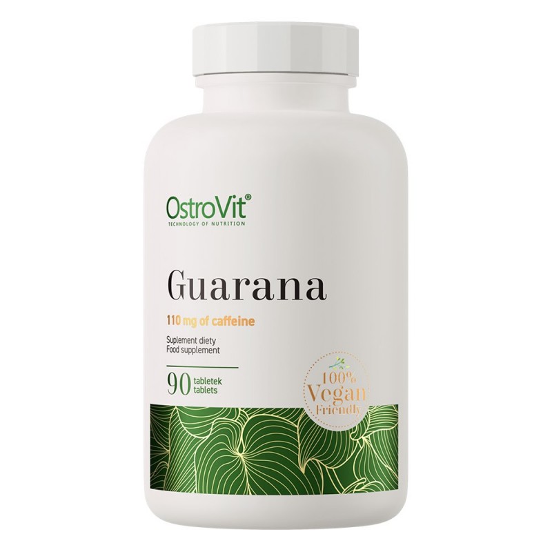 Guarana 90 Tablete, OstroVit Beneficii Guarana: este un aliat perfect in cure de slabire,lupta impotriva excesului de greutate, 
