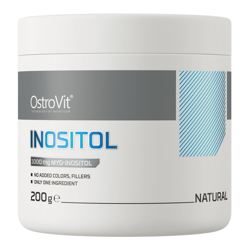 OstroVit Inositol 200g Pulbere – Echilibru Hormonal & Glicemie Inositol pulbere Beneficii: sustine nivelul de serotonina sănătos