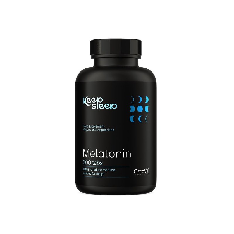 OstroVit Melatonina 1mg 300 Tablete – Somn Linistit Beneficii Melatonina: eficient impotriva tulburarilor de somn, imbunatateste