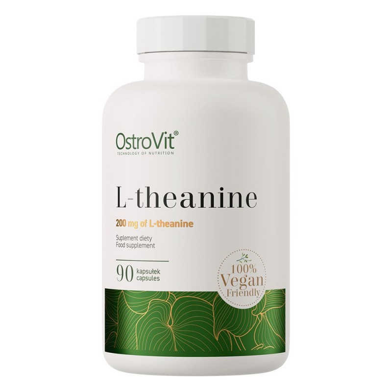 OstroVit L-Theanine 200mg + Inulină 90 Capsule – Calm & Focus L-Theanine (Teanina) + Inulina beneficii: regleaza si functionarea