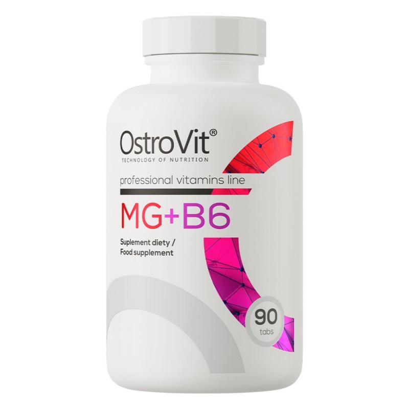 OstroVit Magneziu + Vitamina B6 90 Tablete – Stres & Crampe Magneziu + Vitamina B6 beneficii: Crește rezistenta si scade oboseal