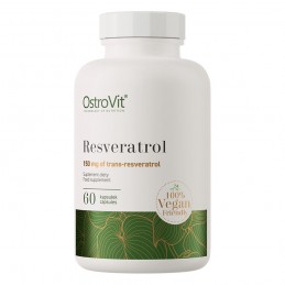 OstroVit Resveratrol Trans Vege 100 mg 60 capsule - Antioxidant si Vitalitate Resveratrol Trans Vege beneficii: mentine sanatate