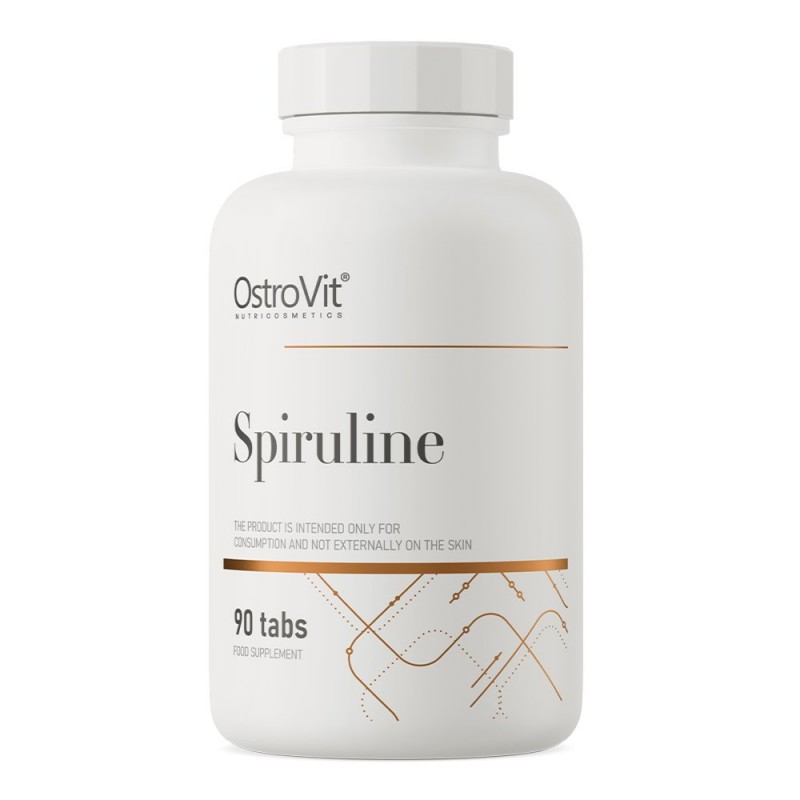 OstroVit Spirulină 90 tablete - Energie naturala si Antioxidant puternic Beneficii Spirulina: in caz de oboseală, ofera vitalita