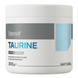 Supreme Pure Taurine (taurina pudra) - 300 grame, OstroVit Beneficii L-taurina: sustine metabolismul, imbunatateste performanta 