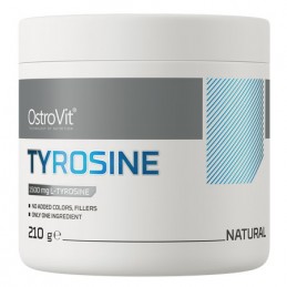 Supreme Pure Tyrosine pulbere 210 grame, OstroVit Beneficii L-TYROSINE: stimuleaza eliberarea hormonului de crestere care determ