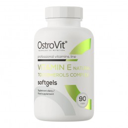 OstroVit Vitamina E naturala 400 IU 90 capsule - Antioxidant si protectie celulara Beneficii Vitamina E: antioxidant puternic, a