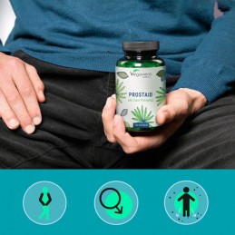 Vegavero Prostaid Prostate Complex 180 capsule - Prostata si Confort urinar Beneficii Prostate: ameliorator naturist prostata, s