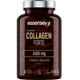 Colagen Forte 600mg 120 Casule, Essensey Essensey Collagen Forte 2400mg 120 capsule. este un supliment alimentar inovator care c