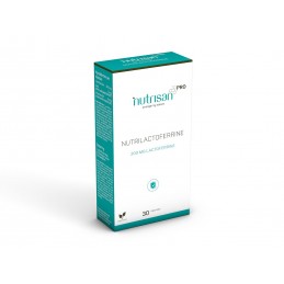 Nutrisan NutriLactoferrine – Lactoferrina 200 mg, zinc si vitamina D3 | 30 capsule 
Nutrisan NutriLactoferrine 30 capsule cu lac