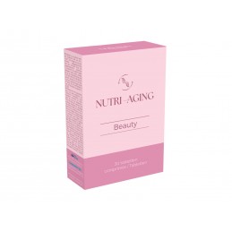 Nutrisan Nutri-Aging Beauty 30 tablete – Acid hialuronic pentru piele, par si unghii Nutrisan Nutri-Aging Beauty cu acid hialuro