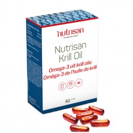 Krill Oil – 60 capsule moi cu Omega-3 din ulei pur de krill antarctic Nutrisan Krill Oil - Ulei de Krill Omega 3. Ameliorator co
