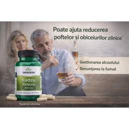 Swanson Kudzu Radacină 500 mg – Supliment Natural Antioxidant | 60 capsule Beneficii Kudzu



✔️ Susține echilibrul organismului
