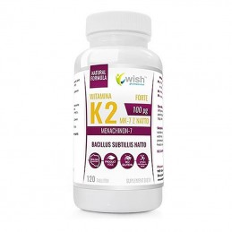 WISH Vitamina K2 100mcg 120 Tablete – Oase & Calciu Beneficii Vitamina K2 Wish


🦴 Contribuie la menținerea sănătății oaselor


