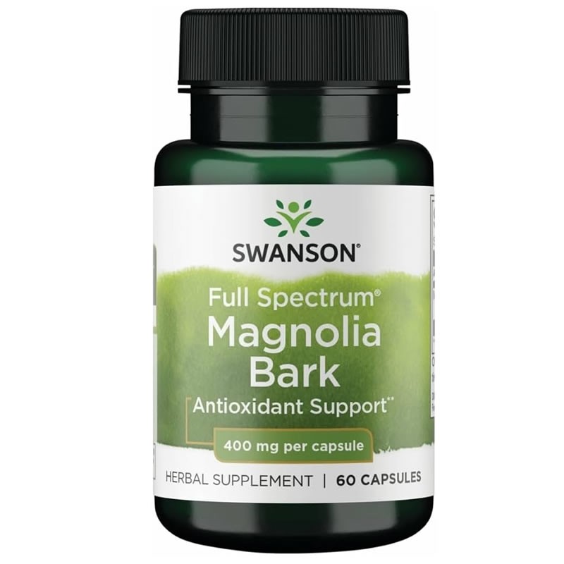 Swanson Magnolia Bark 400 mg (Scoarta de Magnolia), 60 capsule Beneficii Magnolia Bark Swanson

✔️ Susține relaxarea și starea d