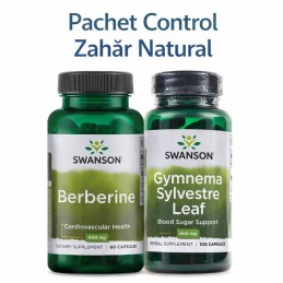 Pachet Control Zahar Natural – Berberina & Gymnema ✅ Pachet Control Zahăr Natural – beneficii



✔ Susține echilibrul zahărului 