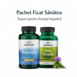 Pachet Ficat Sanatos – Armurariu & Inositol Ai grijă de ficatul tău, fără schimbări drastice. Protecție zilnică împotriva factor