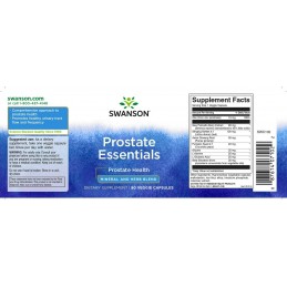 Swanson Prostate Essentials – Suport Natural pentru Prostată – 90 capsule ✅ Beneficii esențiale


✔ Susține funcția normală a pr